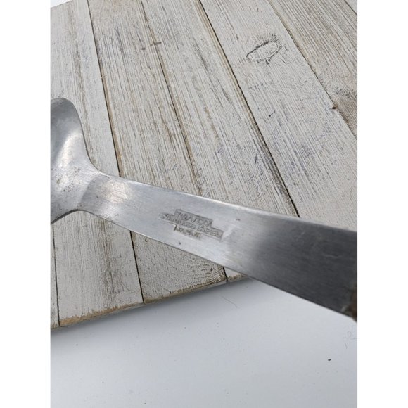 Nevco Stainless Steel Ice Cream Spade Scoop Wood Handle 9 1/2" - Picture 8 of 8